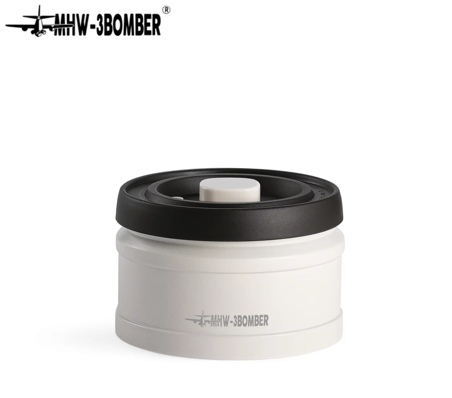 Manual Vacuum Airtight Coffee Bean Storage Canister
