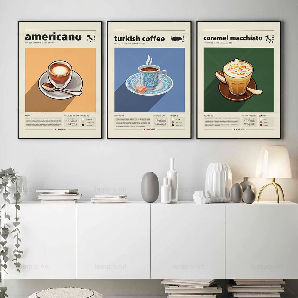 Espresso Wall Decor Print